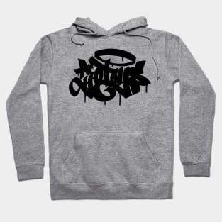 "YoToys" Design Graffiti Writing Tag No.2 - black Hoodie